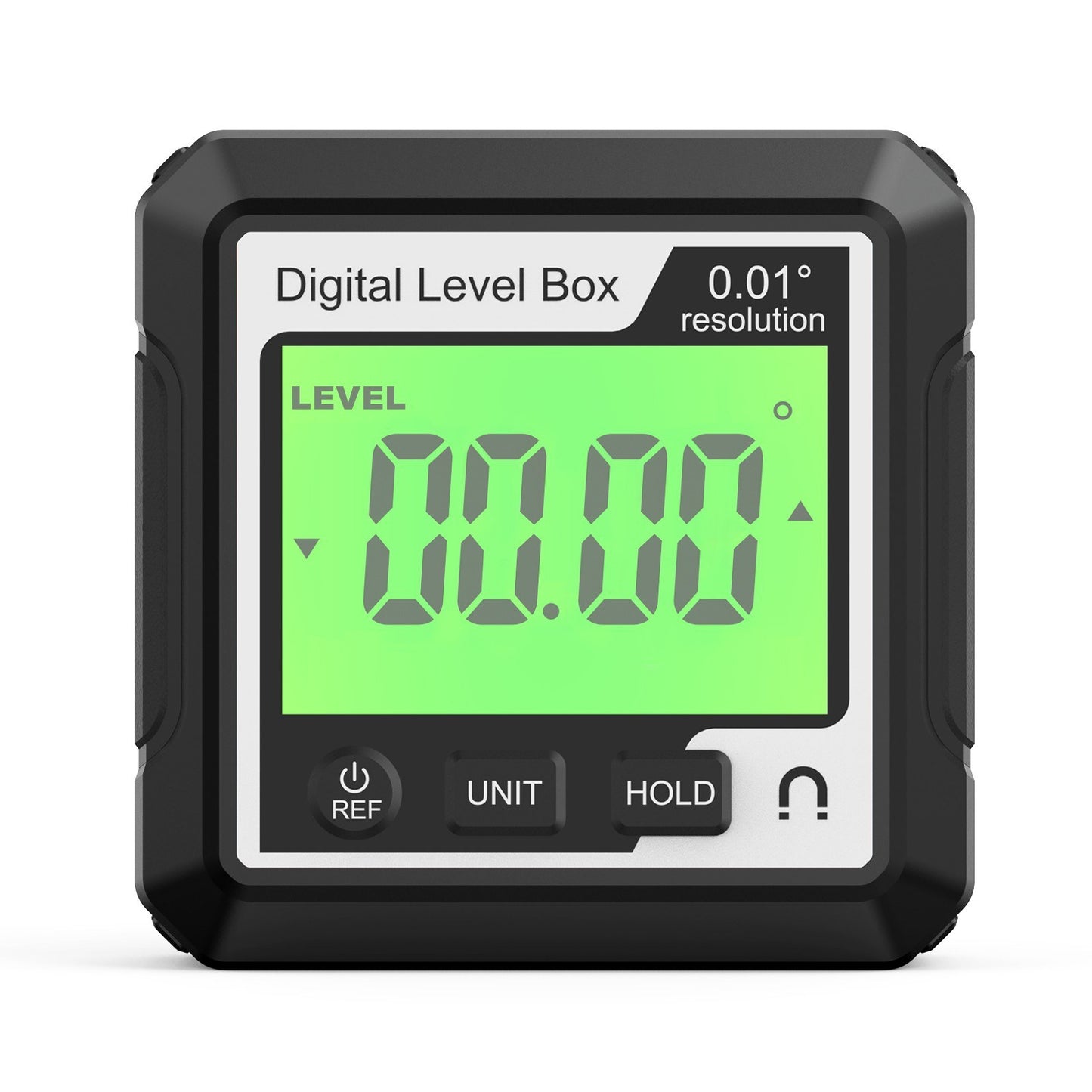 Digital Magnetic Angle Finder with Backlit LCD Display