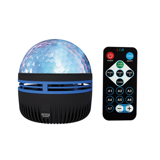 Starry Projection Lamp: Multi-Color Ambient Light with Remote Control