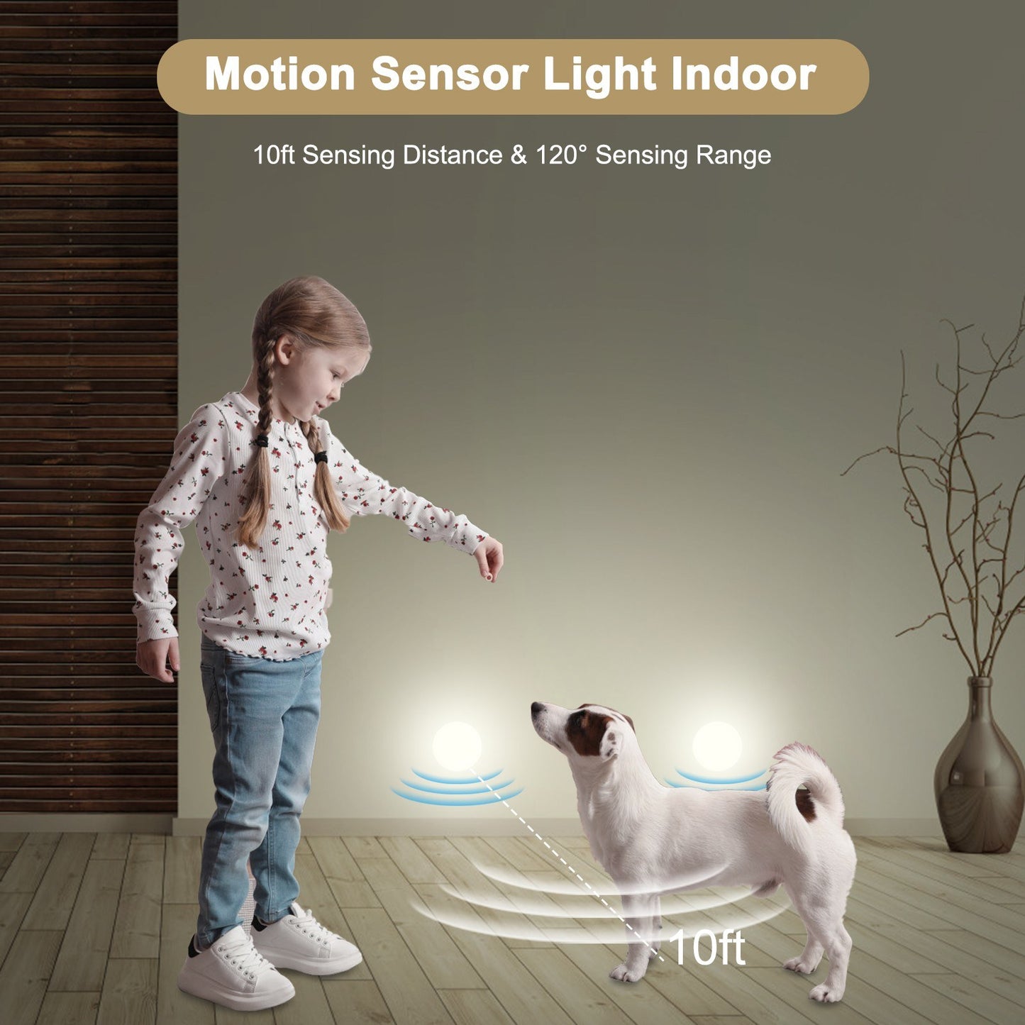 Rechargeable Motion Sensor Cabinet Closet Lamp Set - 6 PCS with Remote Control, Dimming & Adjustable Timer (15/30/60 mins)