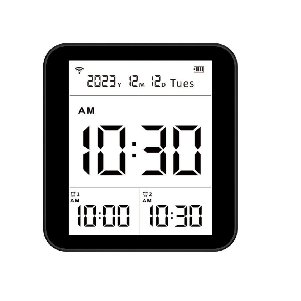 Tuya WiFi Smart Air Quality Monitor 14-in-1 CO2 Detector with Remote App Control & Alarm for Home/Office