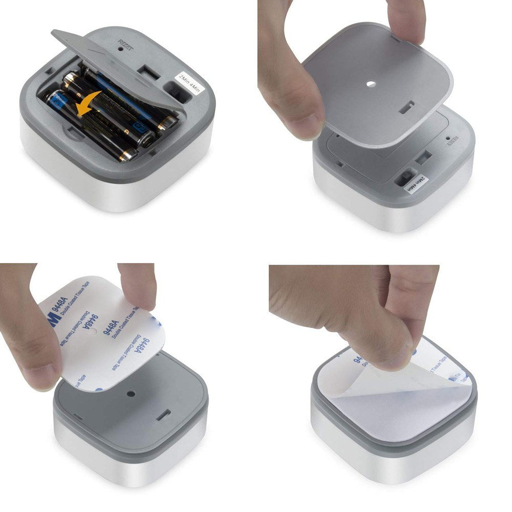 Tuya 2.4GHz WiFi PIR Motion Sensor Alarm, 120° Wide-Angle Infrared Human Detector