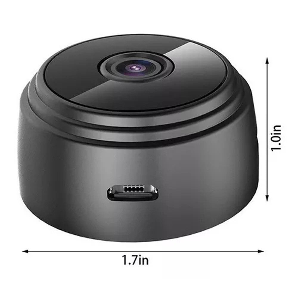 1080P Wireless Smart Camera with Night Vision & Magnetic Back for Home, Baby, Pets