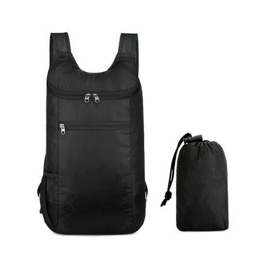 Foldable Lightweight Hiking Daypack - Water Resistant Travel & Outdoor Sports Backpack for Camping, Mountaineering, Fishing & Cycling