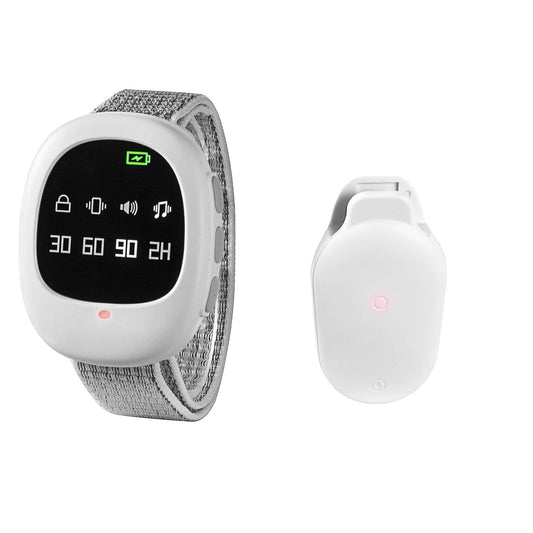 Kids & Elder Care Wireless Bedwetting Alarm Potty Training Wristband Watch