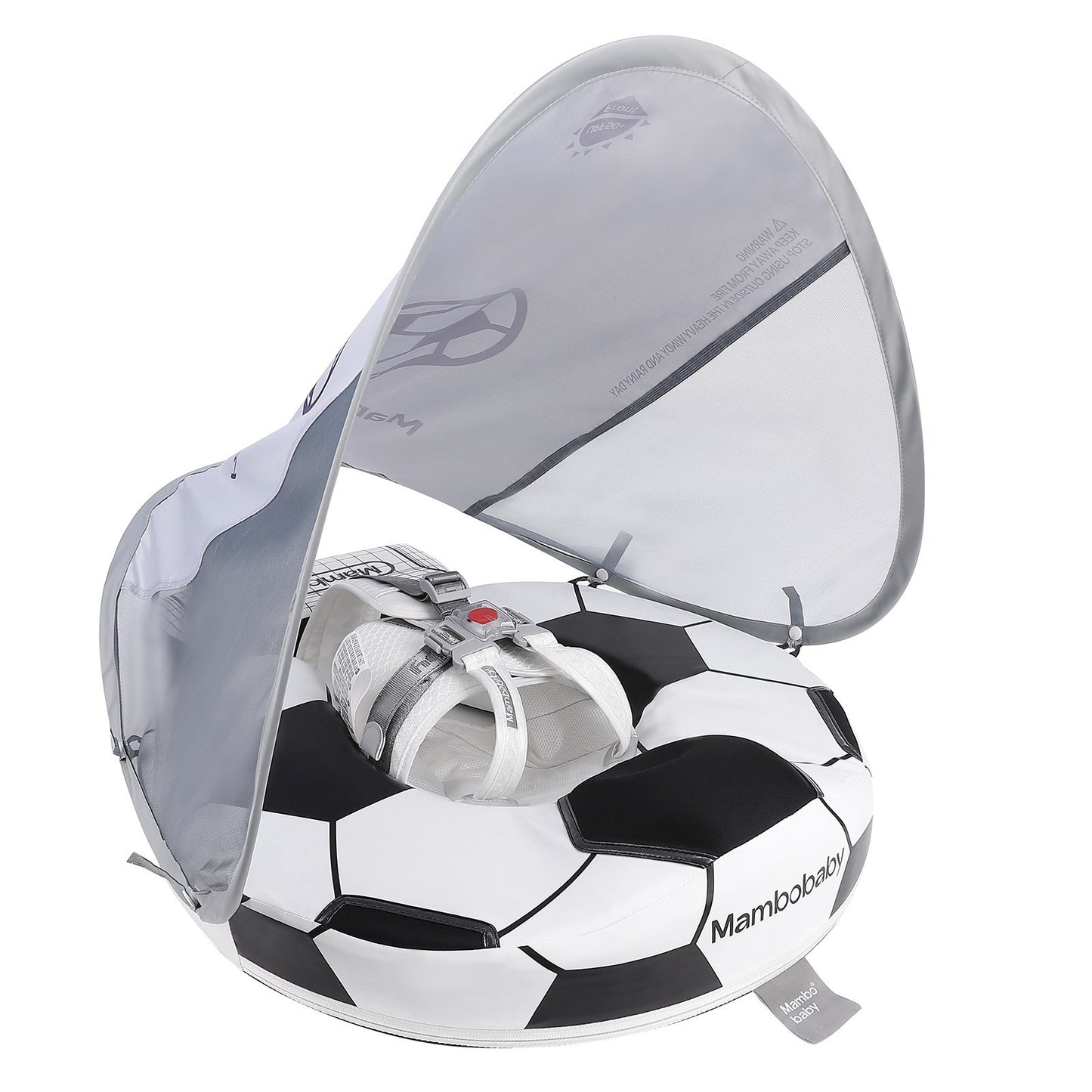 Mambobaby Infant Swim Float with Sunshade Canopy