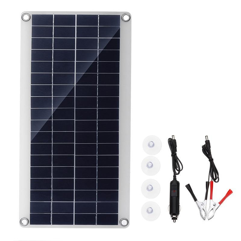 8W Flexible Solar Panel with 60A-10A Controller Module for Automotive Use