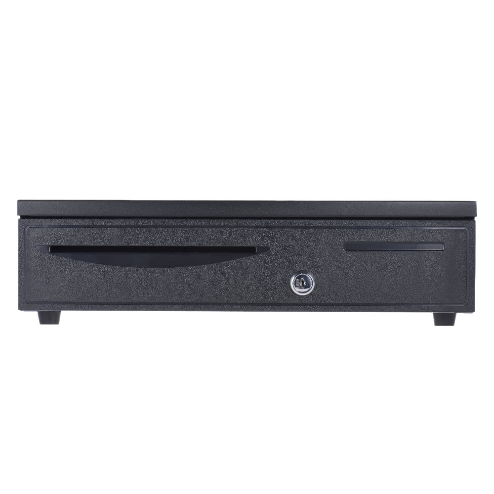 Electronic Heavy Duty Cash Drawer with 5 Bill & 5 Coin Trays Plus Check Entry