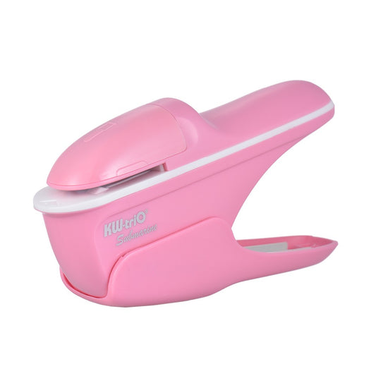 Staple-Free Mini Safe Stapler: Handheld, 7-Sheet Capacity for Office, School & Business Use