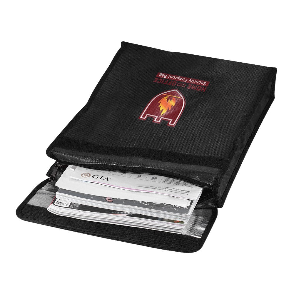 Fireproof Security Document & Money Bag