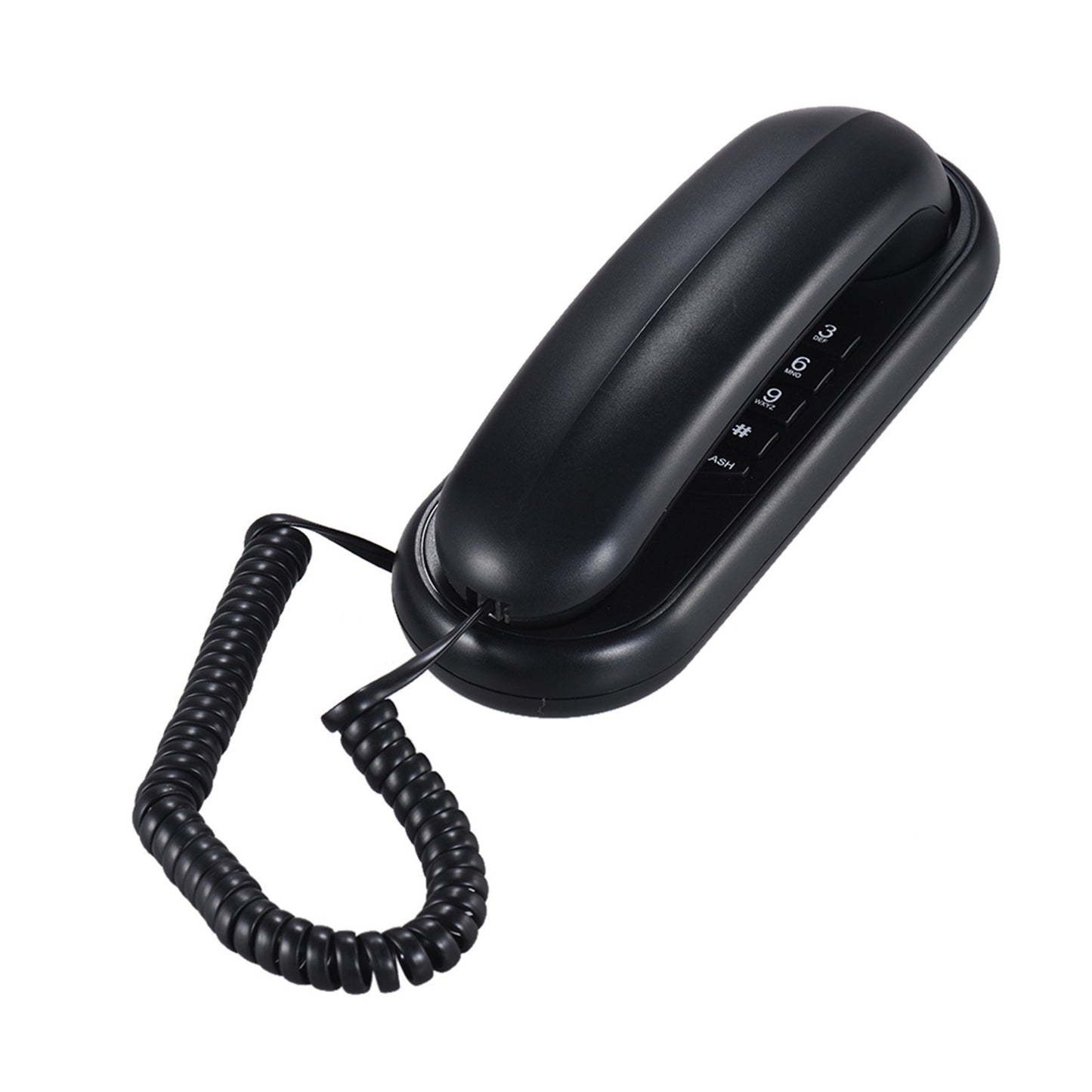 Wall Mountable Corded Handset Telephone