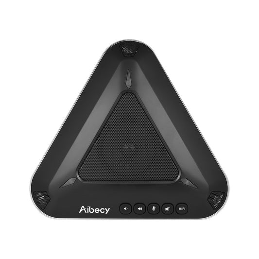 Aibecy MST-A1S USB Conference Microphone and Speakerphone, 360° Audio Pickup, Compatible with Skype, MSN, QQ for Computers and Mobile Phones