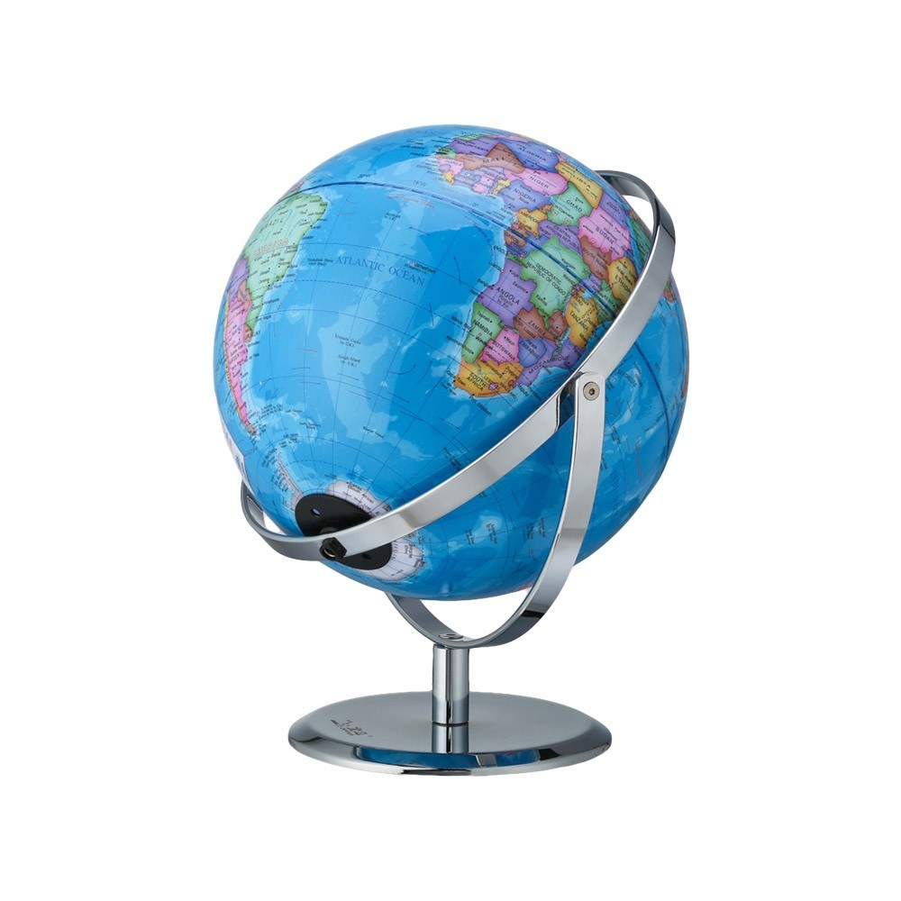 9-inch USB Illuminated World Globe - Dipper G901-LA-C with Night View & Constellations, Educational Geography Tool & Kids Gift
