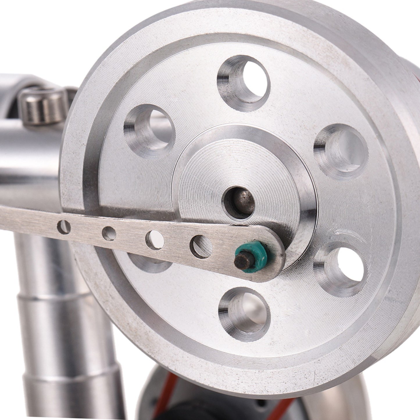 Stirling Engine Motor Model with LED, Aibecy Hot Air Generator Physics Educational Toy, Perfect Birthday Gift