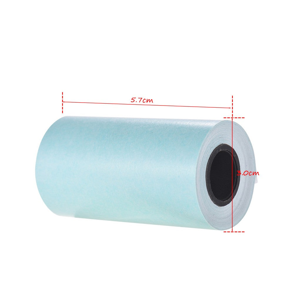 Printable Sticker Paper Rolls - Direct Thermal, 3-Pack