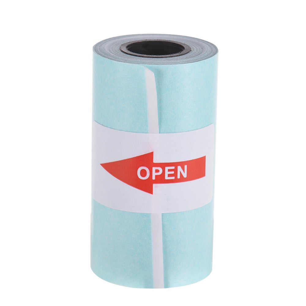 Printable Sticker Paper Rolls - Direct Thermal, 3-Pack
