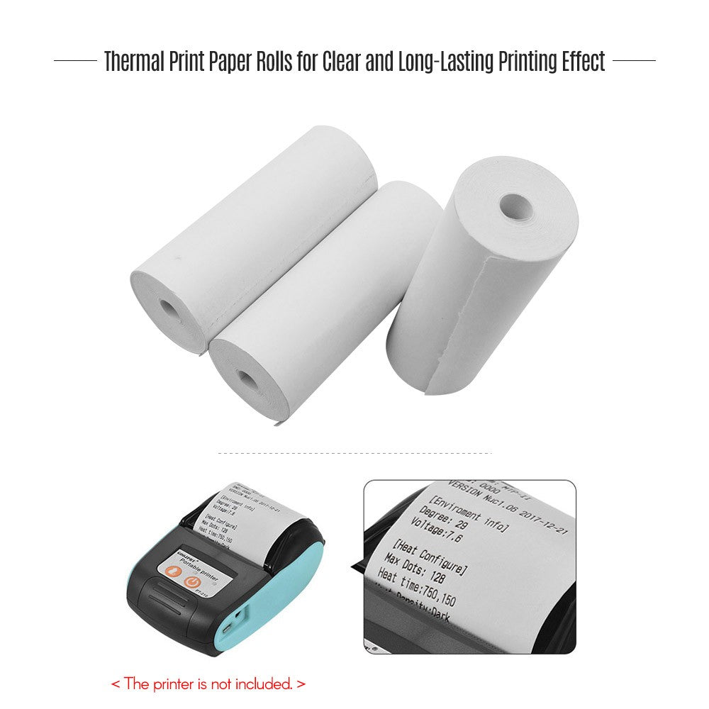 80x30mm Thermal Paper Cash Register Printer Rolls