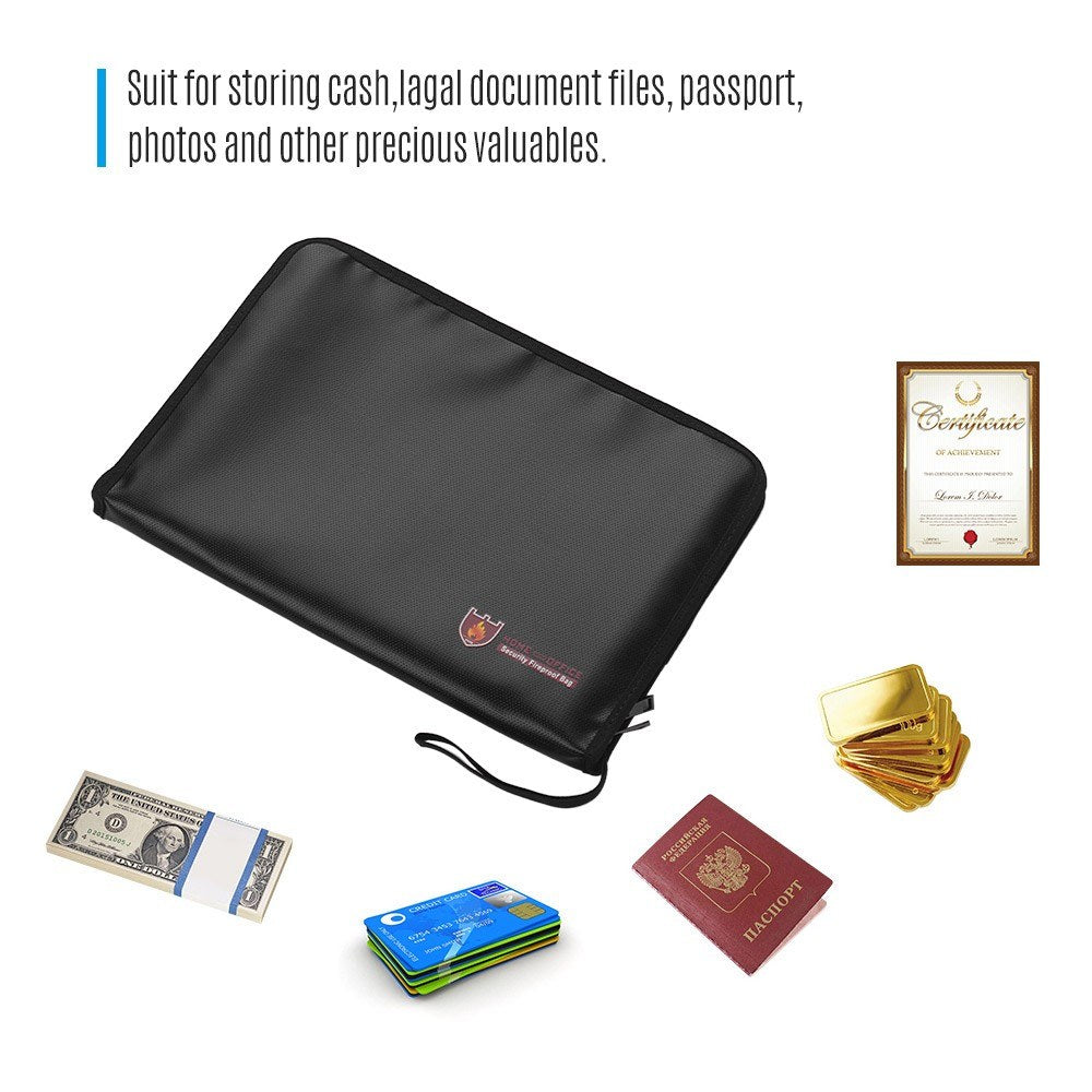 Waterproof Fireproof Document Safety Bags