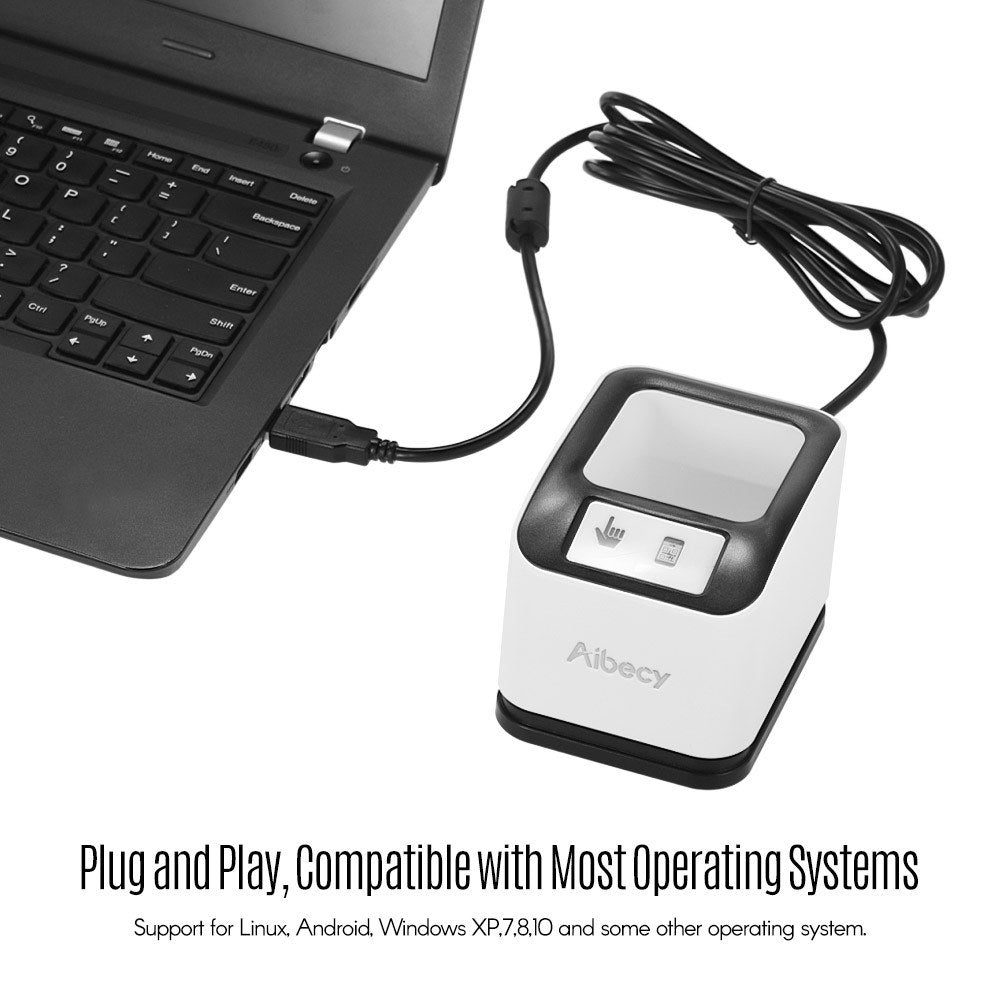 Aibecy 2200 Handheld 1D/2D/QR Barcode Scanner