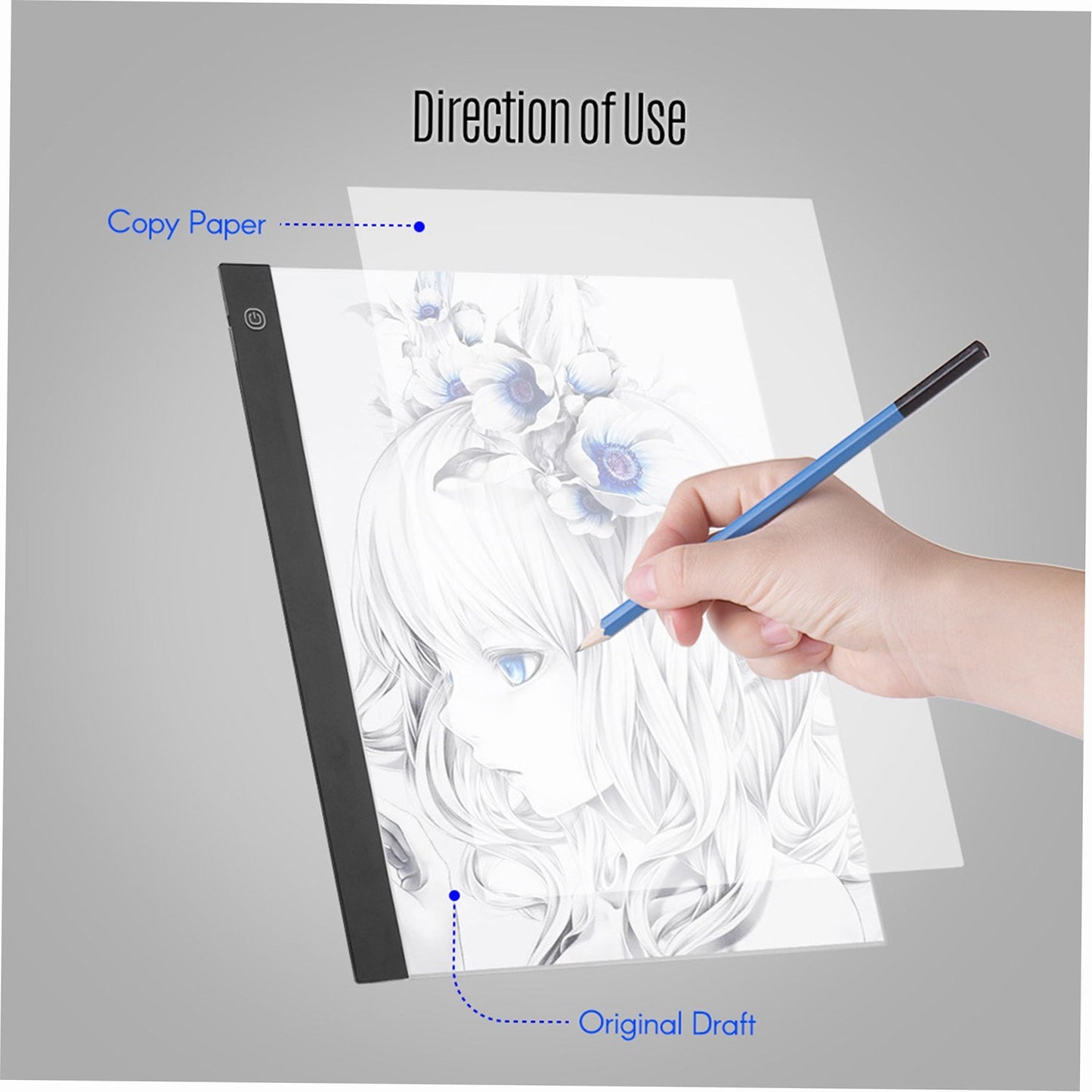 A3 LED Light Pad Digital Graphic Tablet Copy Board