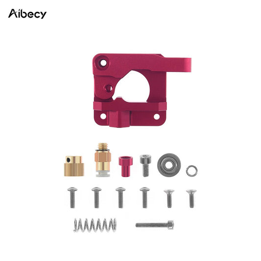 Upgraded MK8 Metal Extruder Kit for 1.75mm Filament, Right-Hand Drive, Compatible with Creality Ender 3/CR-10 Series 3D Printers