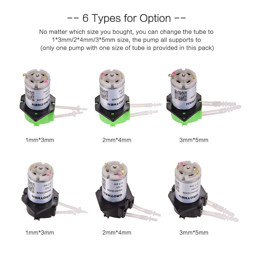 Grothen 12V DC Mini Dosing Pump