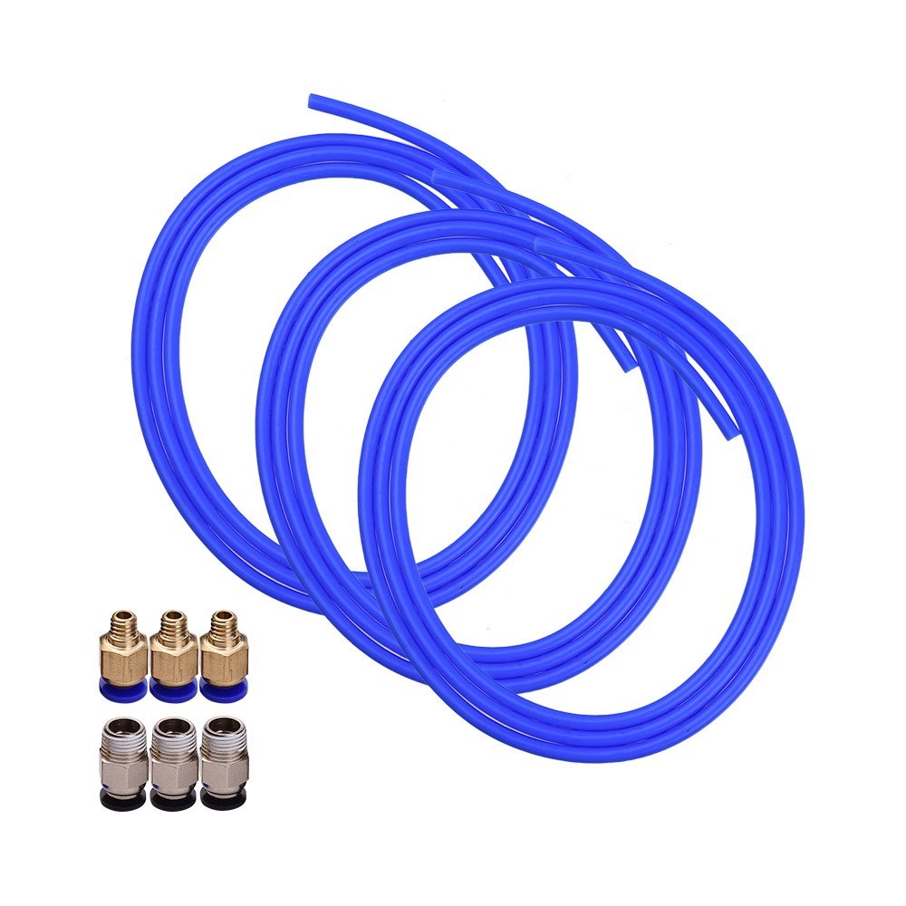 Aibecy Set of 3 Blue PTFE Tubes