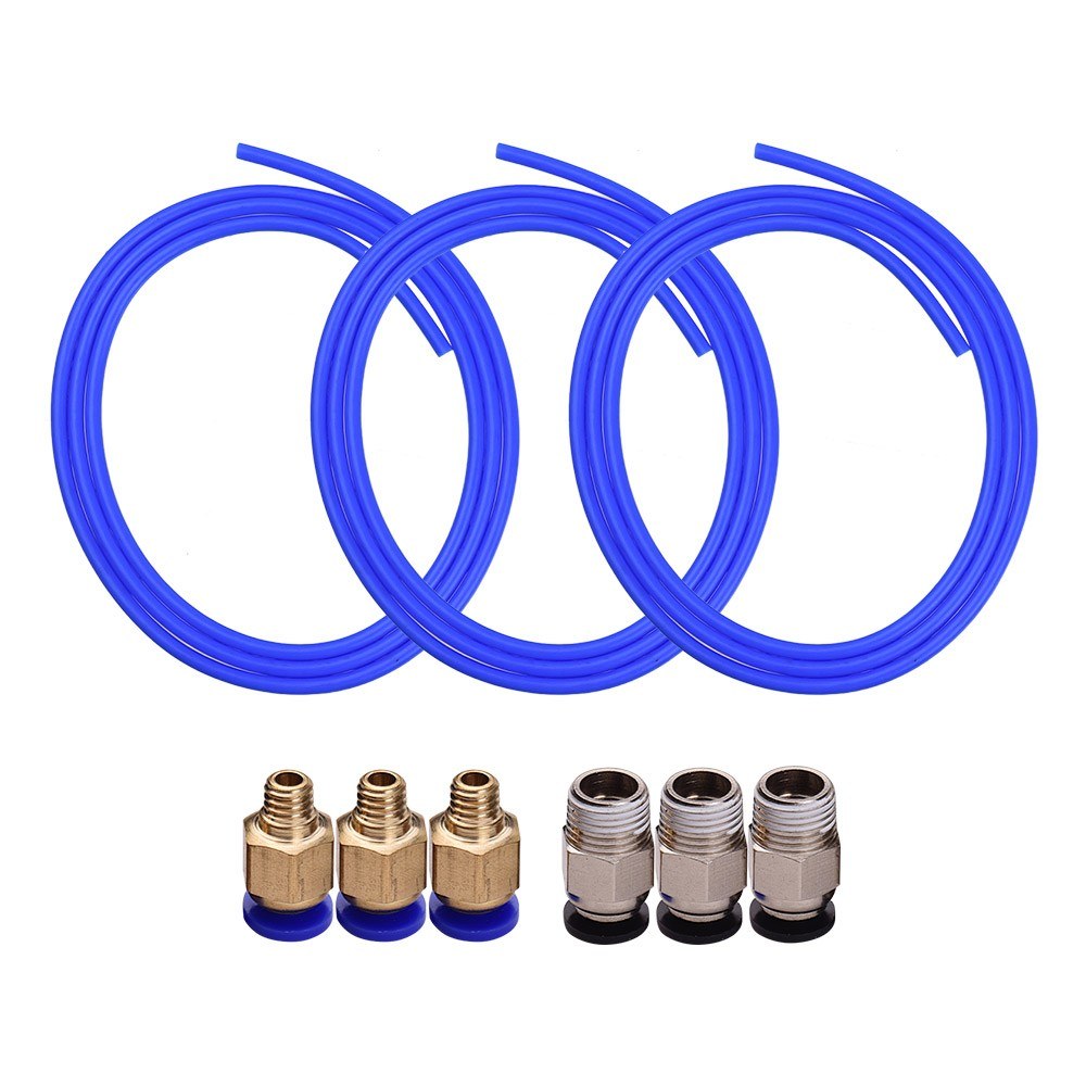 Aibecy Set of 3 Blue PTFE Tubes