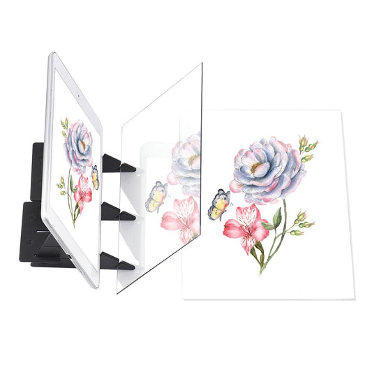 Portable Optical Drawing Tracing Board - Sketching, Painting, Animation Pad with Reflection Projector for Kids, Students, Adults, Artists & Beginners