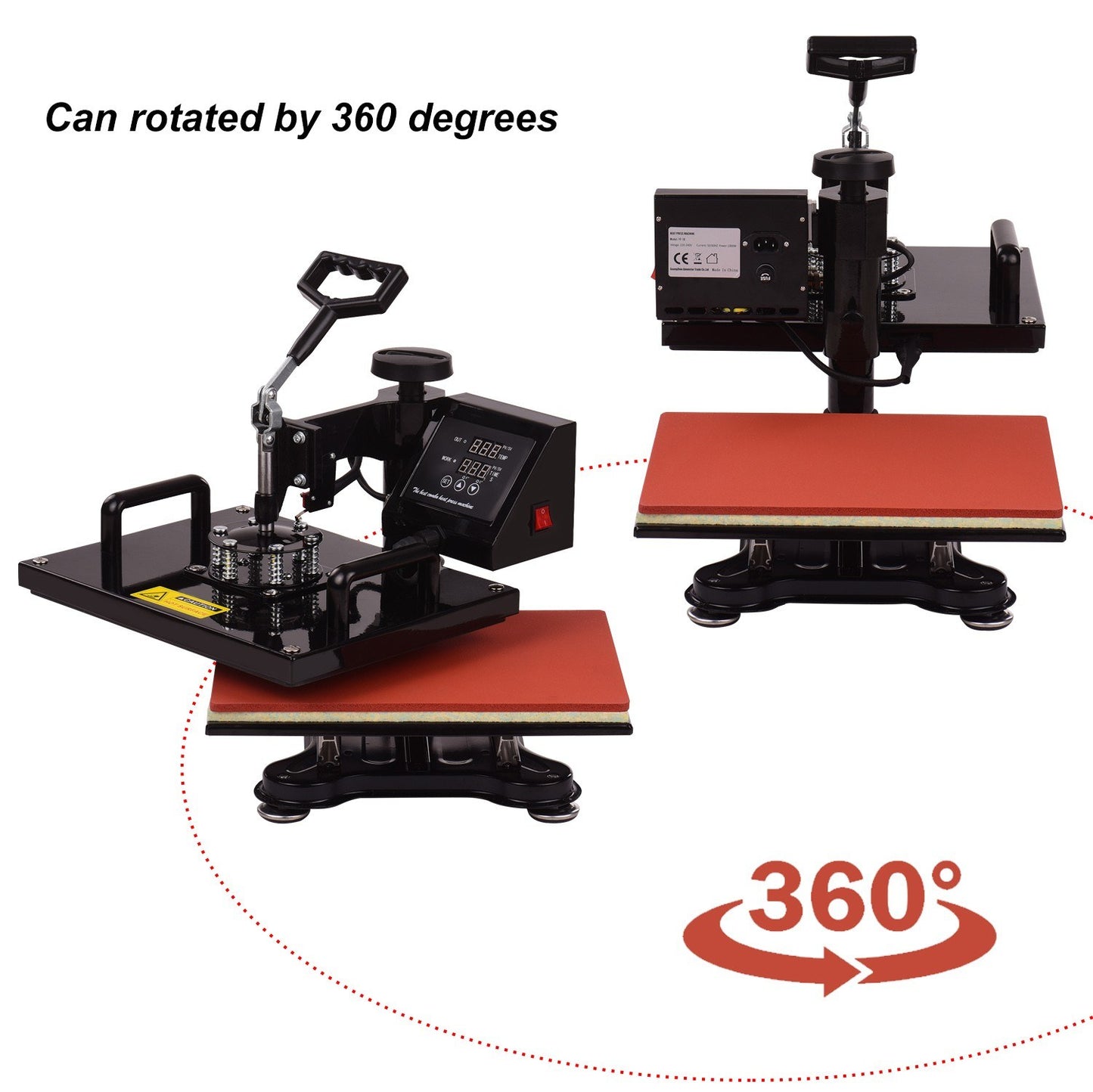 Professional Aibecy 12x15 Inch Combo Heat Press Machine