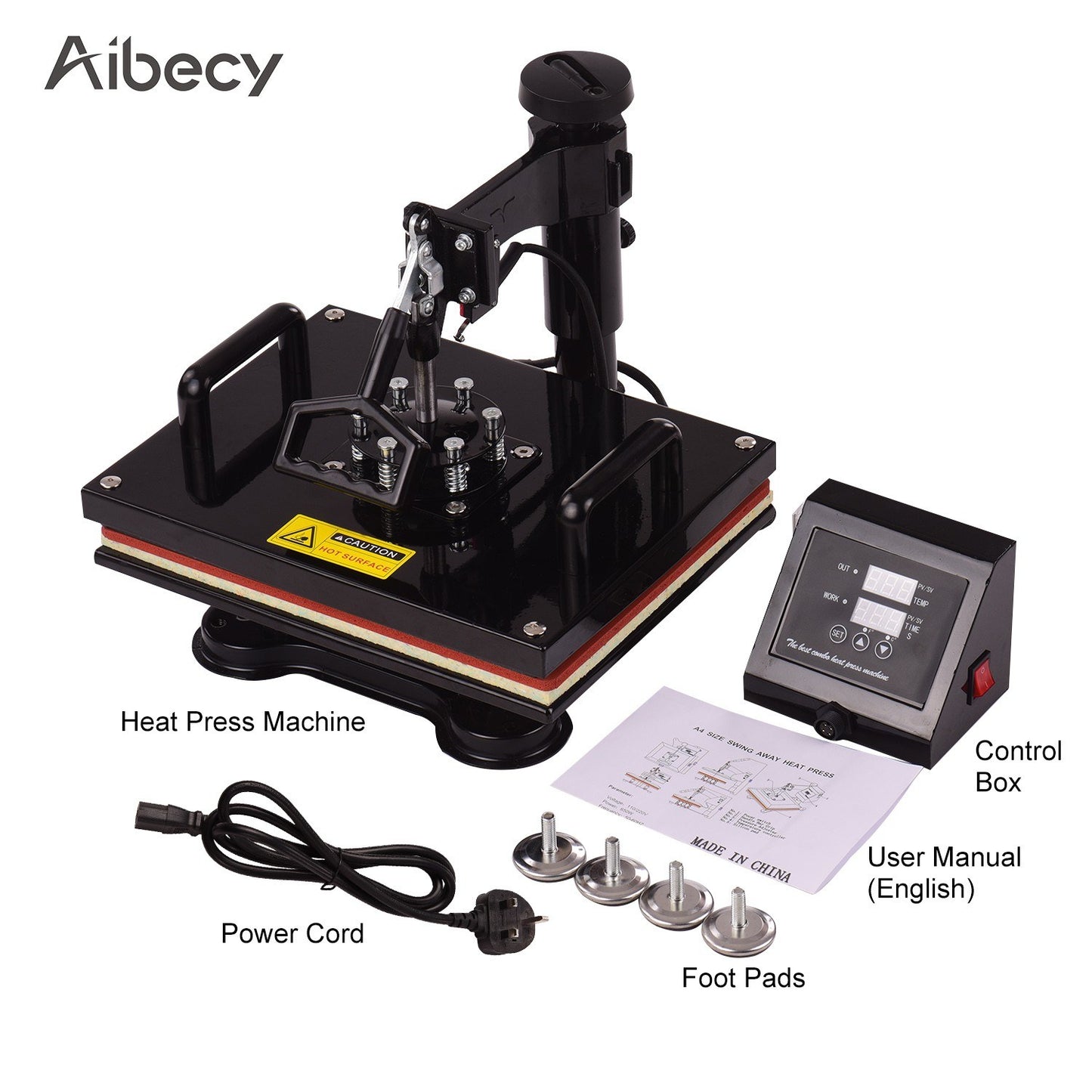 Professional Aibecy 12x15 Inch Combo Heat Press Machine