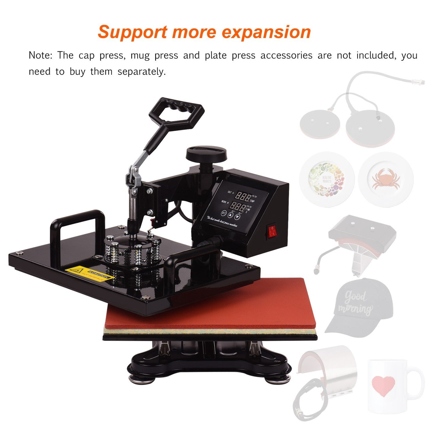 Professional Aibecy 12x15 Inch Combo Heat Press Machine