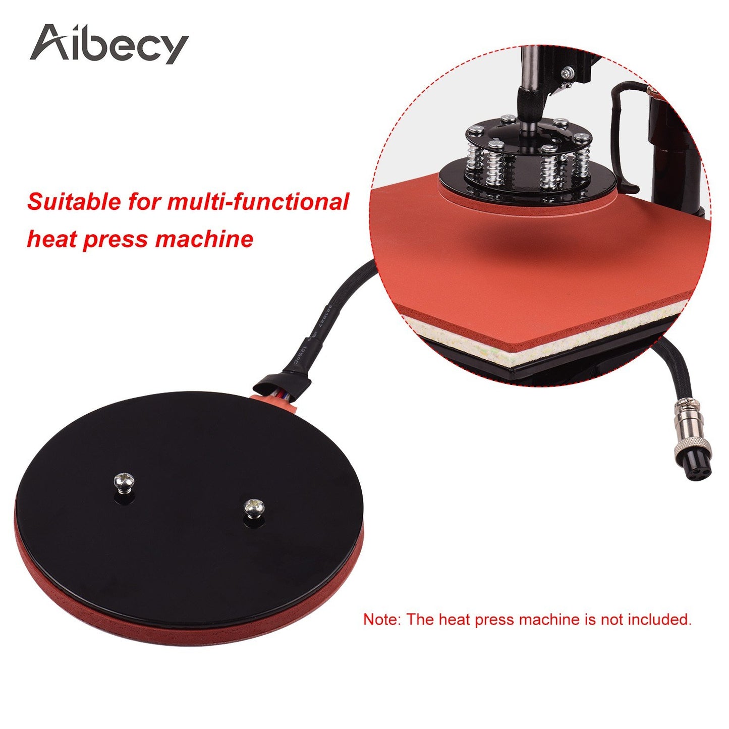 Aibecy Heat Press Plate Pad, 15.5cm/6.1in