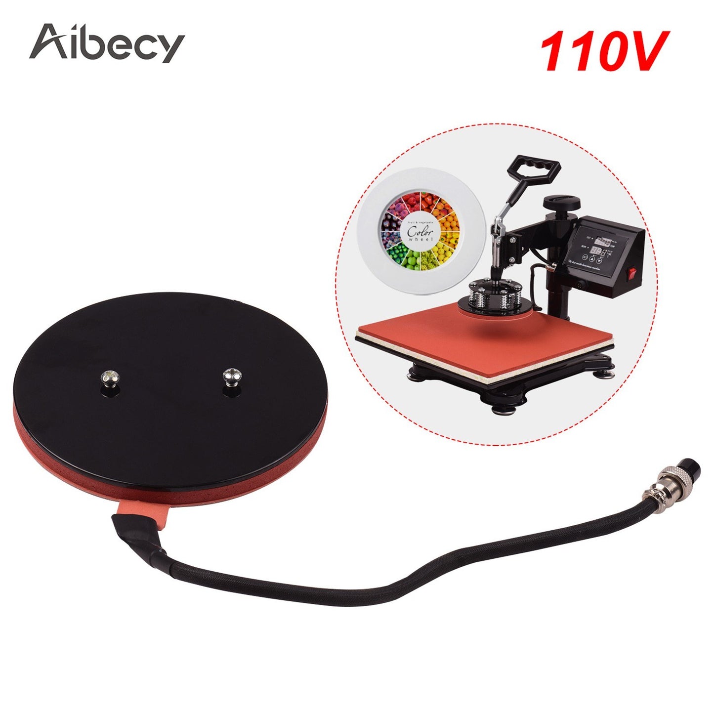 Aibecy Heat Press Plate Pad, 15.5cm/6.1in
