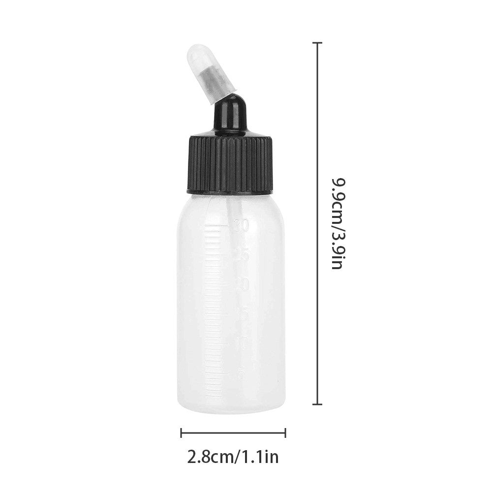 Aibecy Set of 10 - 1.2 Oz (35cc) Airbrush Paint Bottles