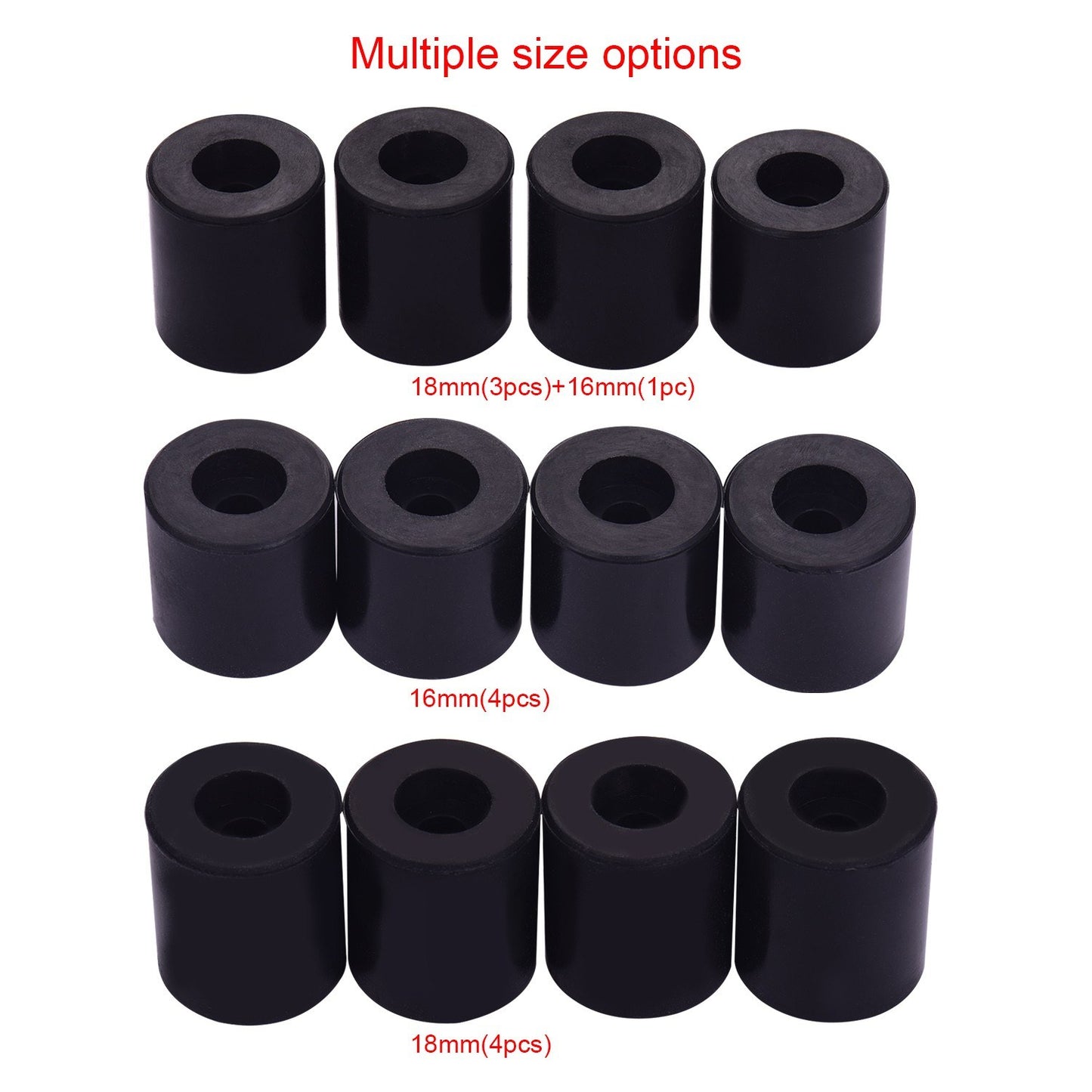 Aibecy High-Temp Silicone Spacer for Hot Bed Leveling, Compatible with Ender/CR 3D Printers