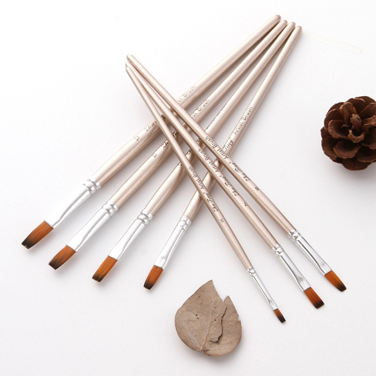 12-Piece Professional Paint Brush Set