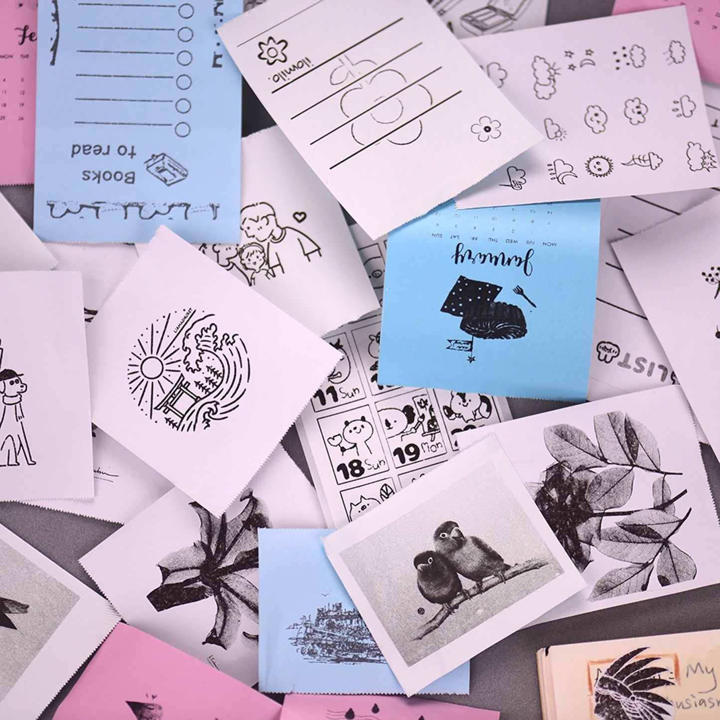Poooli White Thermal Paper - Durable 10-Year Blank Roll
