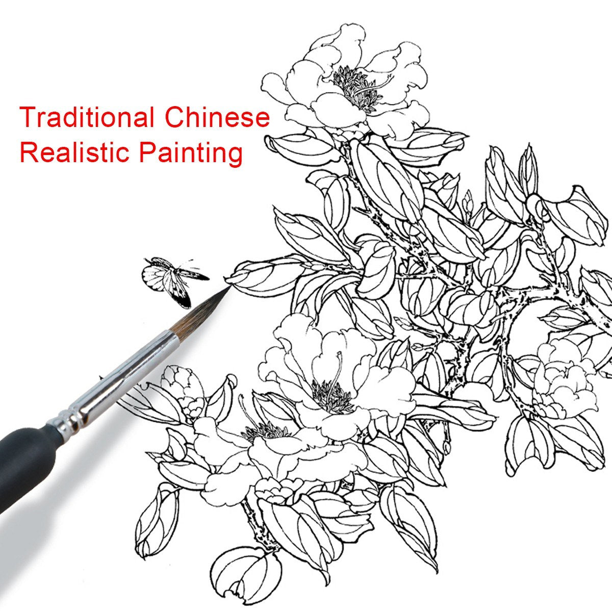 Script Liner Art Paint Brush