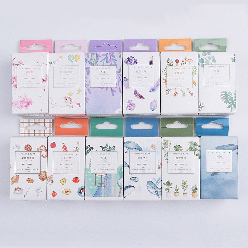 4-Pack Decorative Washi Tape Set