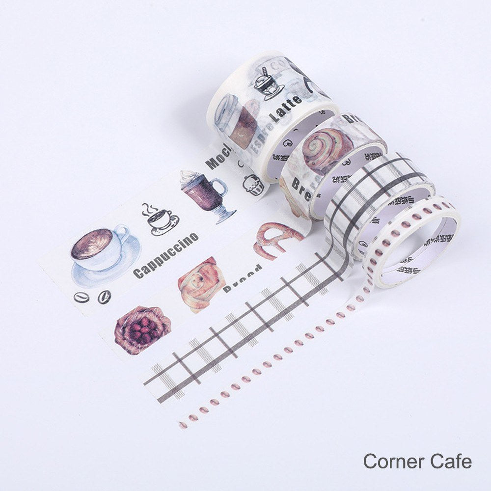 4-Pack Decorative Washi Tape Set