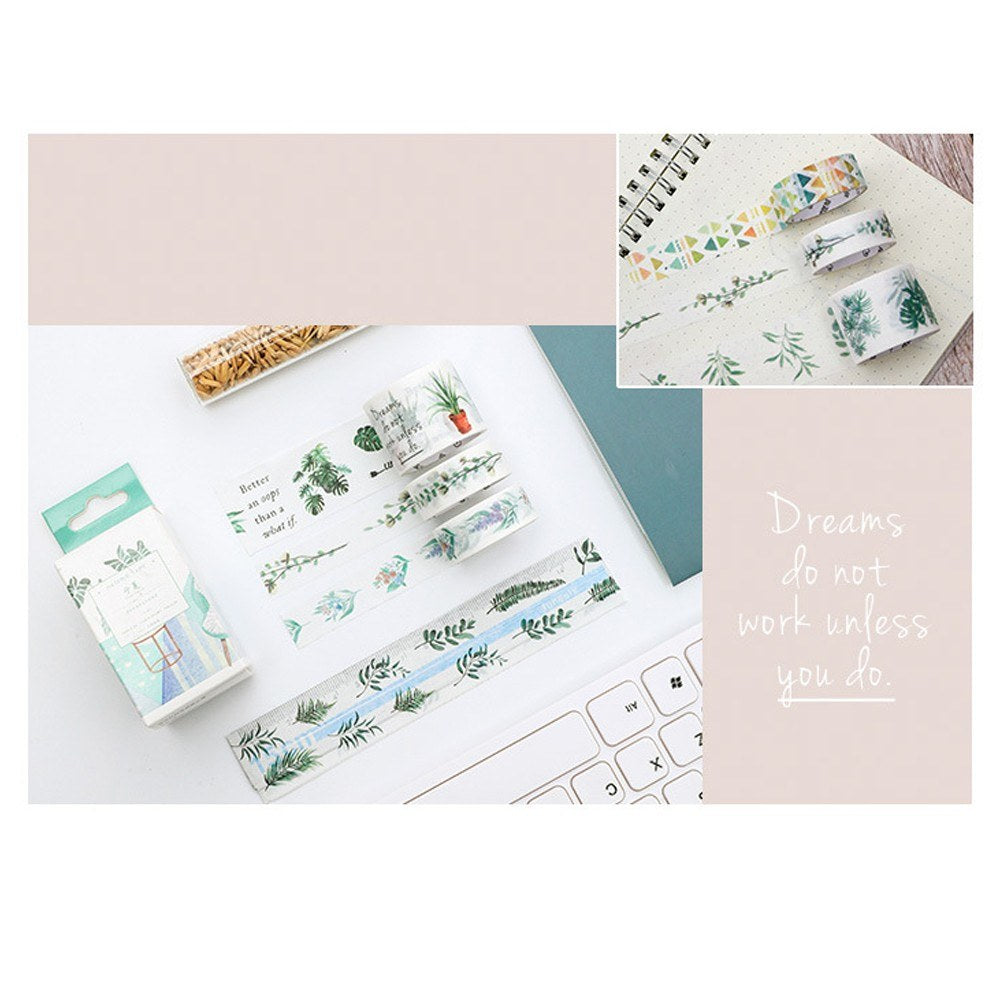 4-Pack Decorative Washi Tape Set