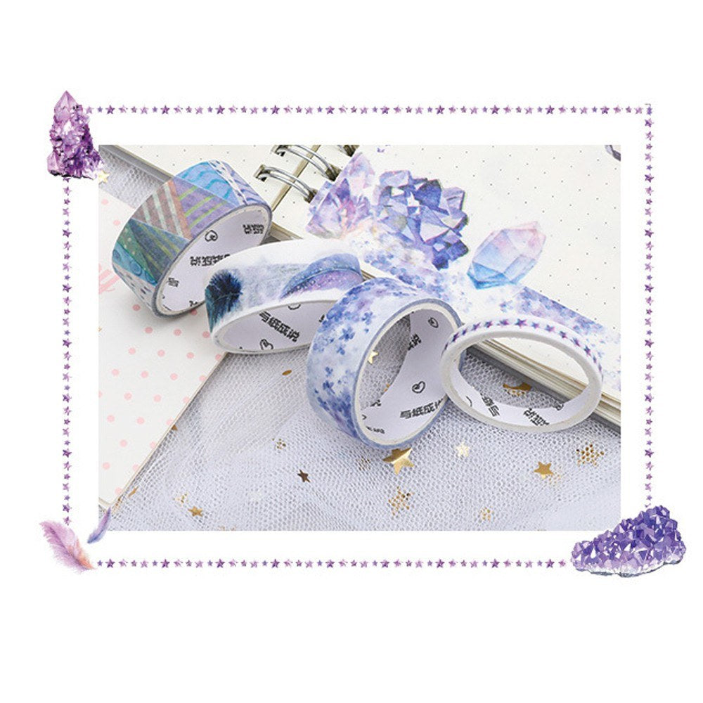 4-Pack Decorative Washi Tape Set
