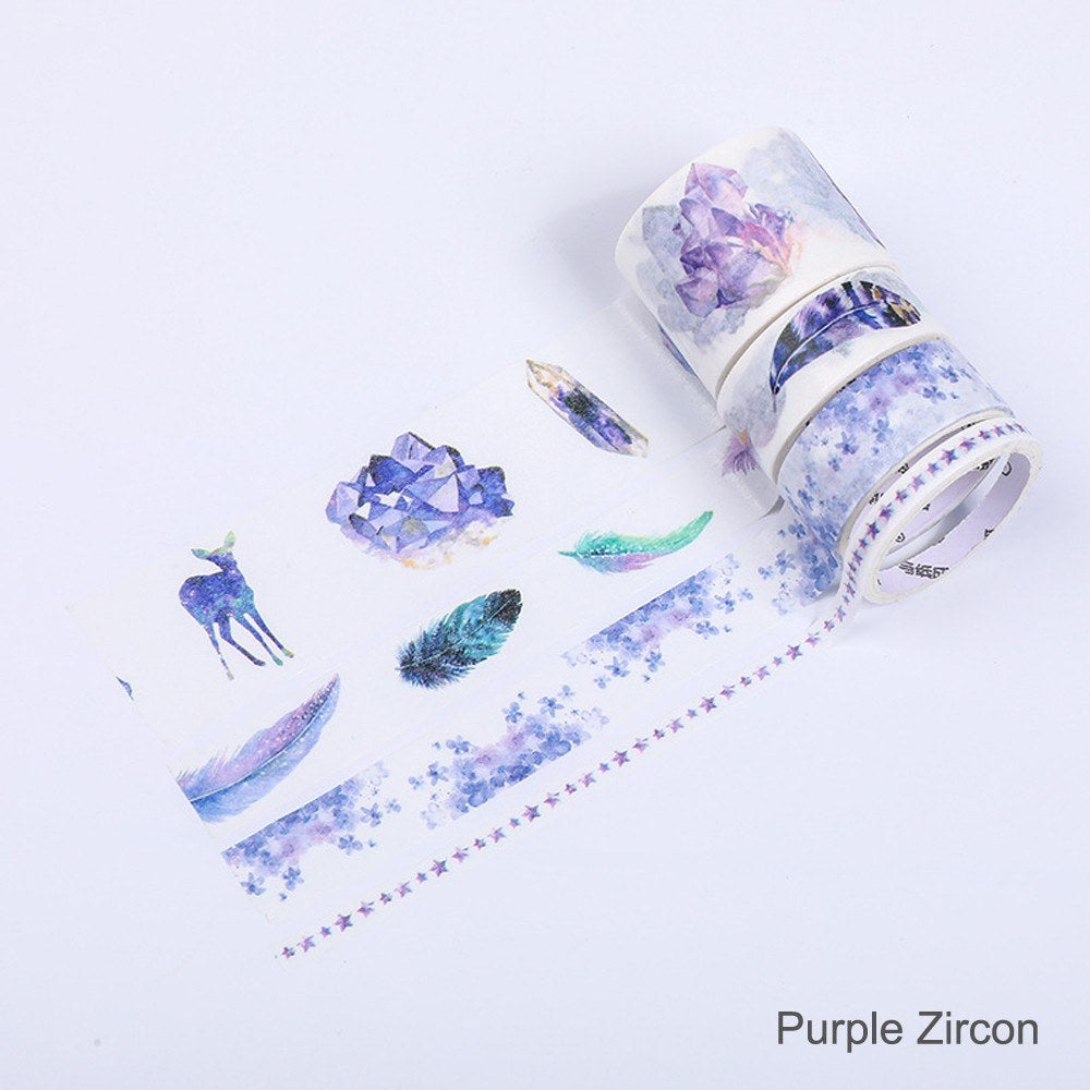 4-Pack Decorative Washi Tape Set