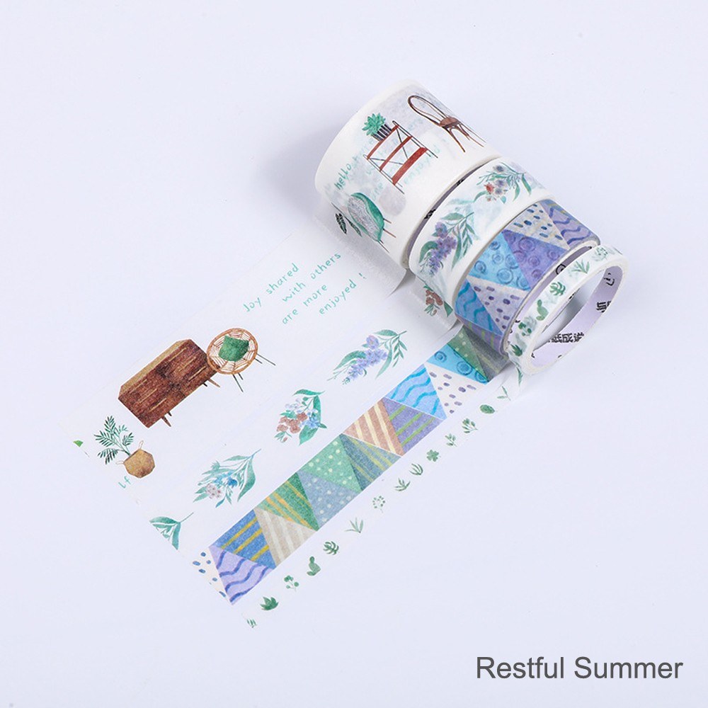 4-Pack Decorative Washi Tape Set