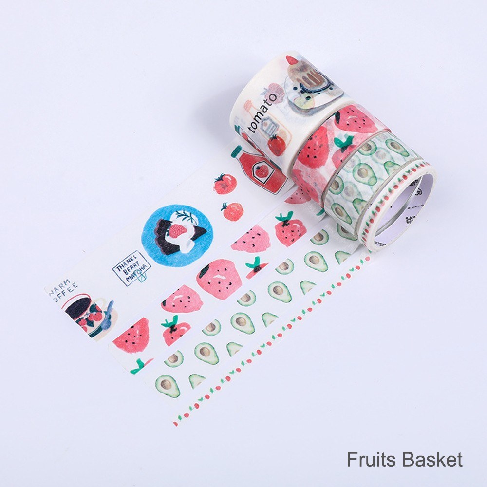 4-Pack Decorative Washi Tape Set