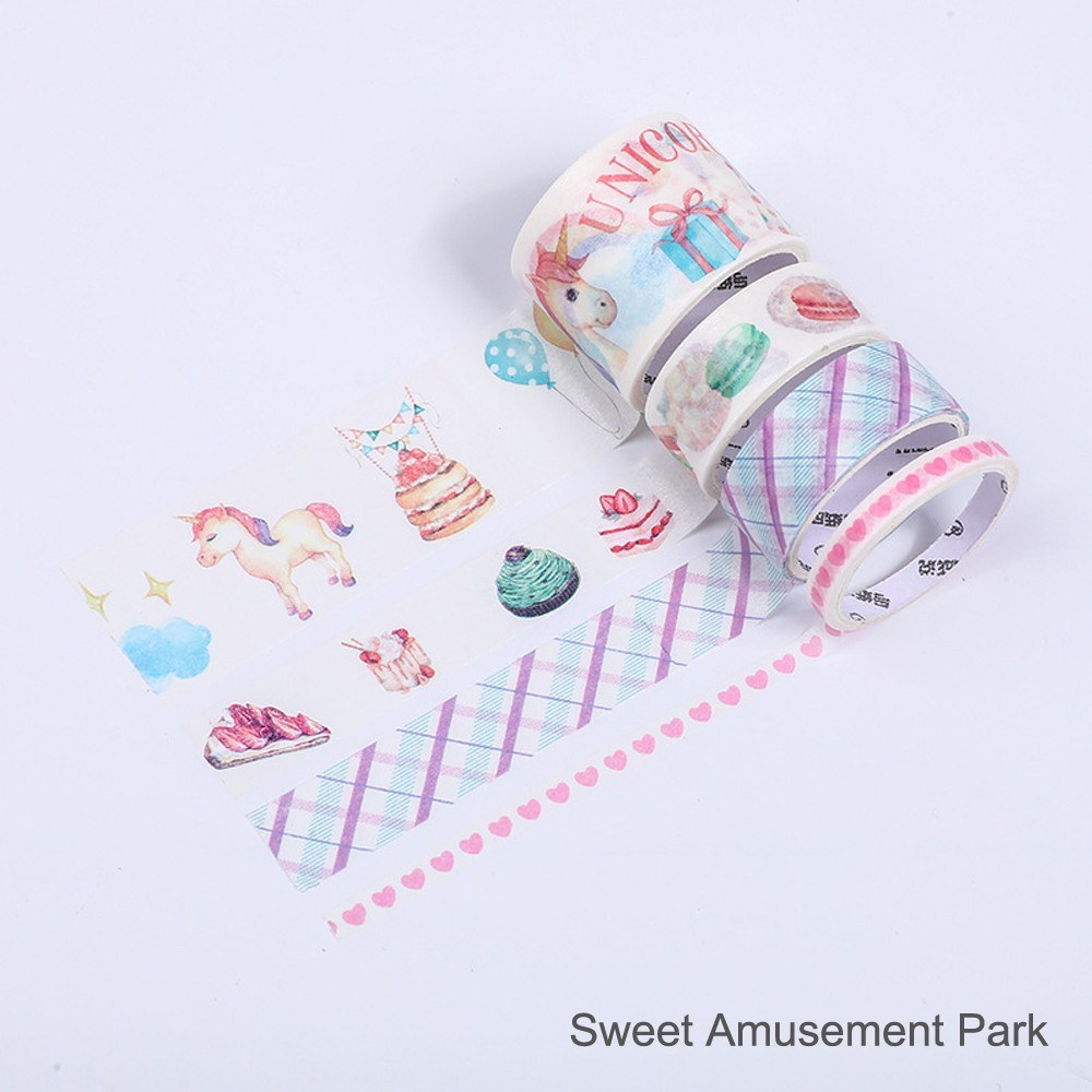 4-Pack Decorative Washi Tape Set
