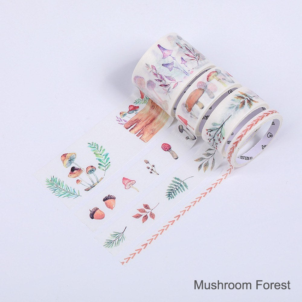 4-Pack Decorative Washi Tape Set