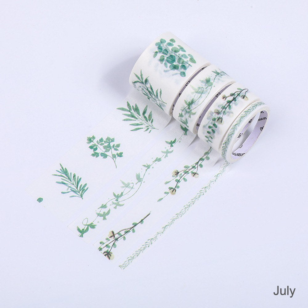 4-Pack Decorative Washi Tape Set