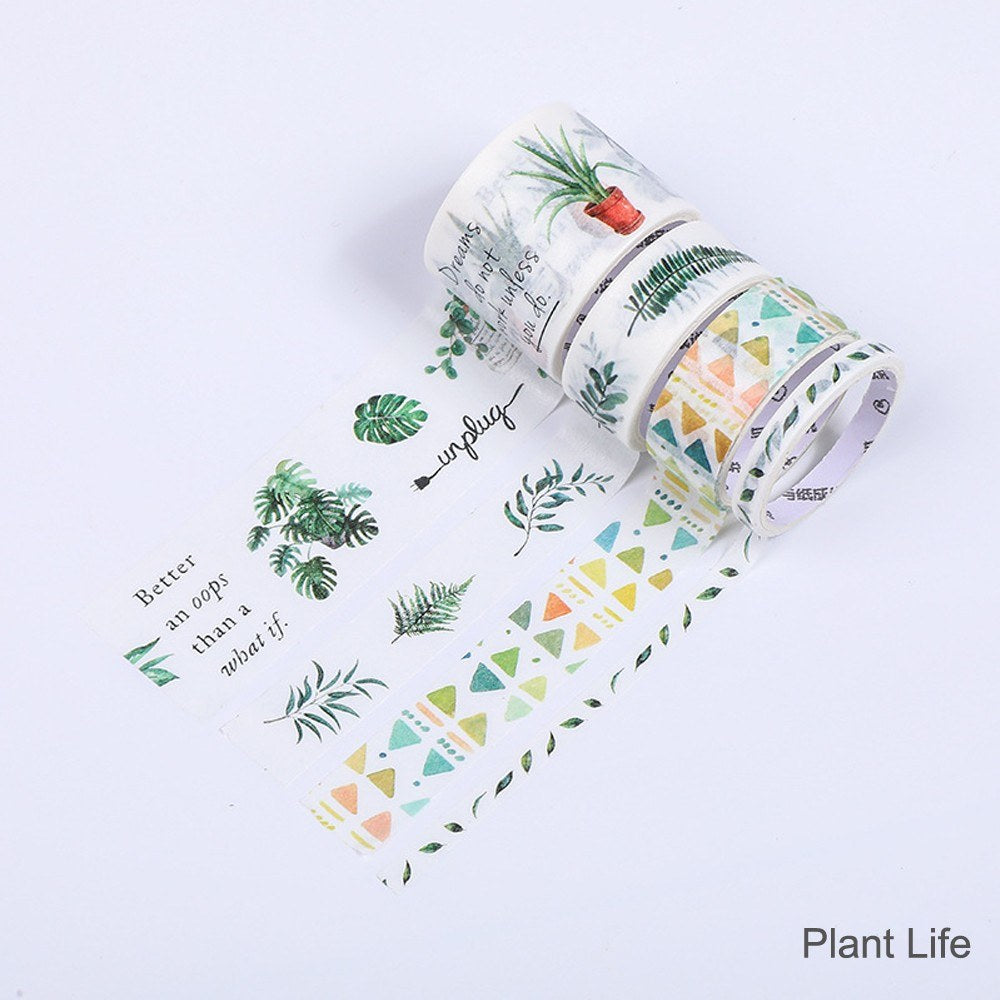 4-Pack Decorative Washi Tape Set