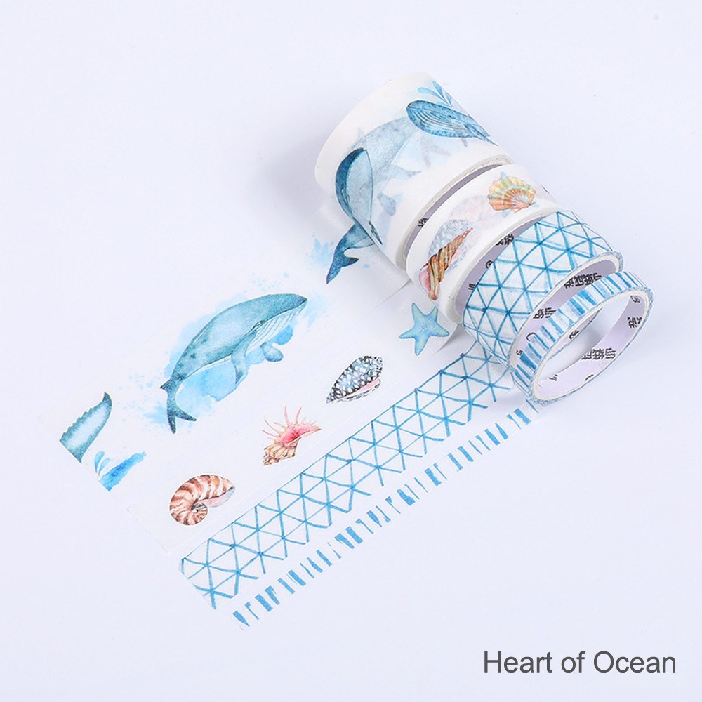 4-Pack Decorative Washi Tape Set